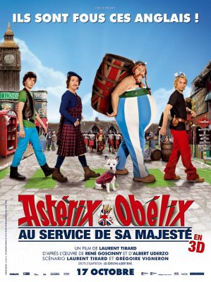 Asteriksas ir Obeliksas Jos Didenybės tarnyboje / Asterix & Obelix: On Her Majesty's Service (2012)