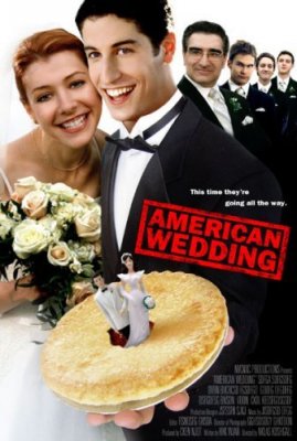 Amerikietiškas pyragas: vestuvės online