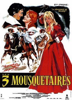 Trys muškietininkai: Miledi kerštas / Les trois mousquetaires: La vengeance de Milady (1961)
