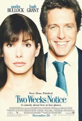 Įsimylėti per dvi savaites / Two Weeks Notice (2002)